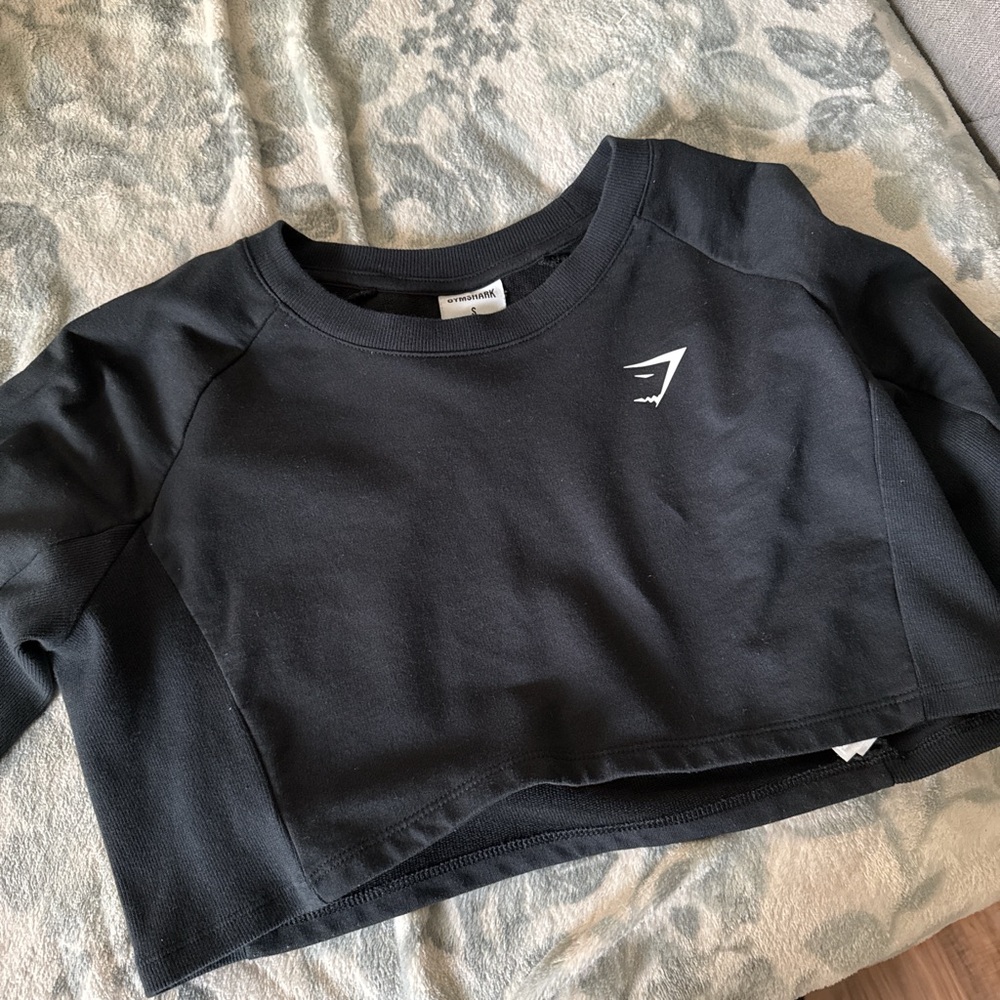 Gymshark Black Crew Neck Sweater